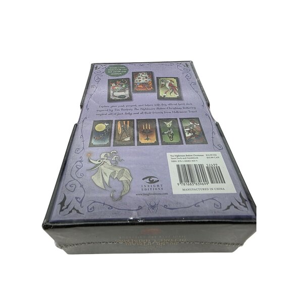 NEW Disney Tim Burtons The Nightmare Before Christmas Tarot Deck & Guidebook RAR - Picture 3 of 5